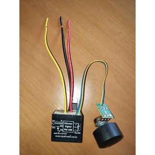 Dimmer controlador de temperatura e tensão para Maquina Algodão doce Bivolt