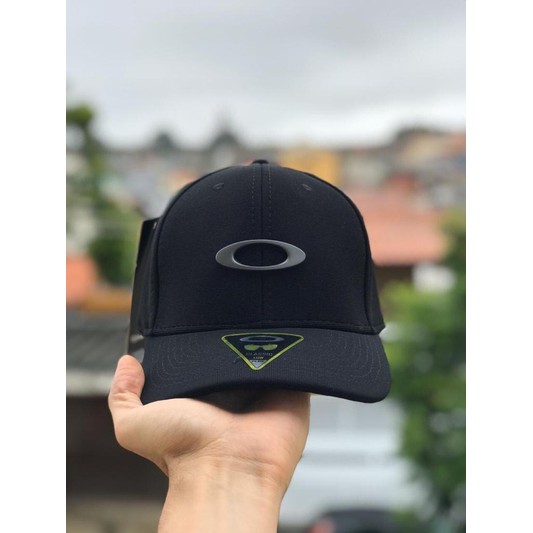 Boné Masculino Oakley Tican Gascan Preto | Shopee Brasil