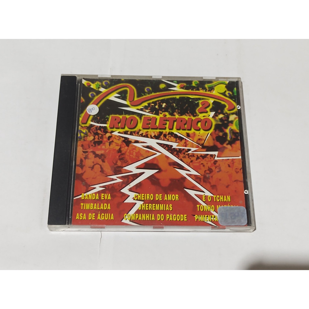 Cd Rio Elétrico 2 Otimo Estado Banda Eva Cheiro de Amor Éo Tchan Asa de Aguia Timbalada