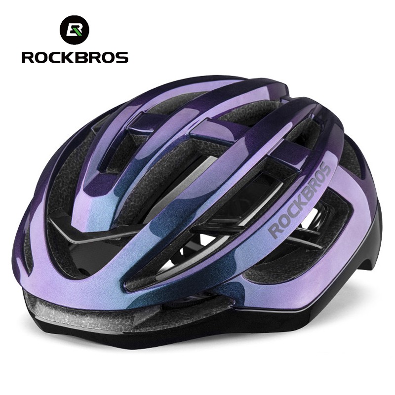 ROCKBROS Capacete De Bicicleta Ultraleve Homens Ciclismo Integral-Molado Feminino MTB Ventilação De Estrada Capacetes De Segurança Esportiva em Oferta na Shopee