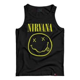 Camiseta Camisa Cavada Nirvana Rock Banda Unissex Oferta Envio Imediato