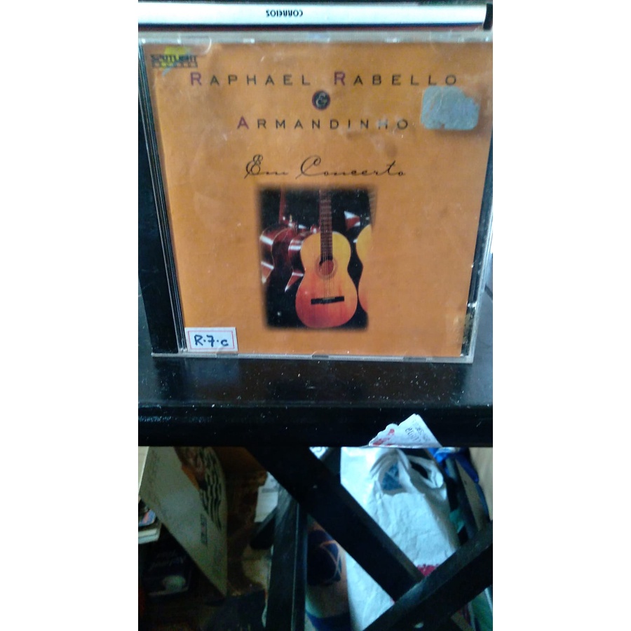 CD Raphael Rabello e Armandinho Em Concerto(1997) Spotlight Discos