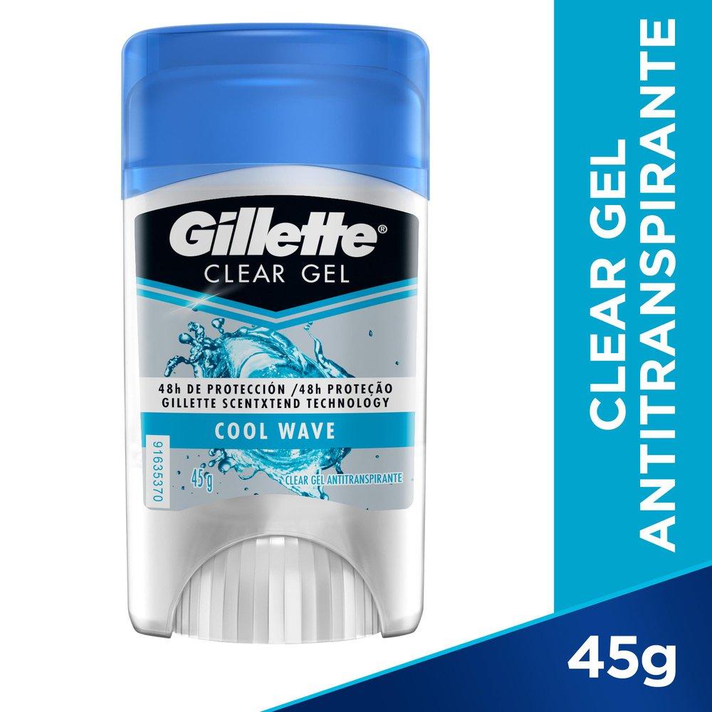 Desodorante Gillette Antitranspirante Clear Gel Cool Wave 45g em Oferta na Shopee