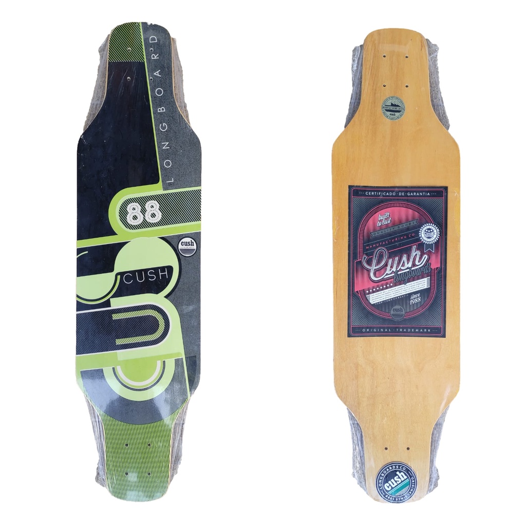 Shape Cush Longboard Skate Marfim Sm06 89,5x24cm