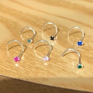 Piercing nariz prata 925