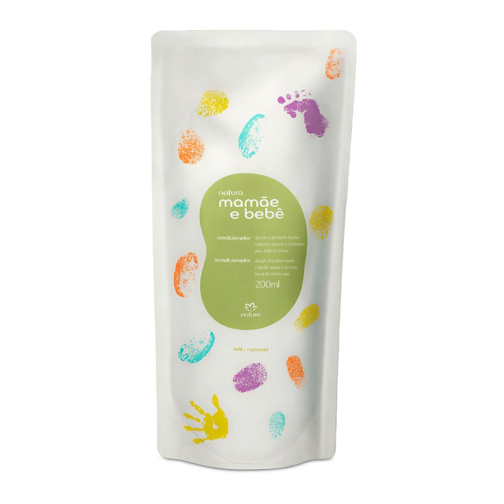 Refil Condicionador Suave Mamãe e Bebê - Natura em Oferta na Shopee