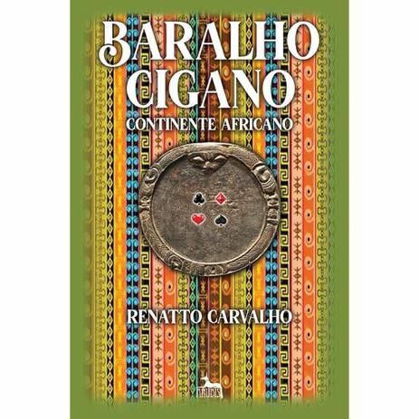 LIVRO BARALHO CIGANO CONTINENTE AFRICANO ACOMPANHA CARTAS