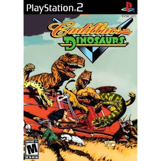 Jogo Cadillacs And Dinosaurs PS2 Shopee Brasil