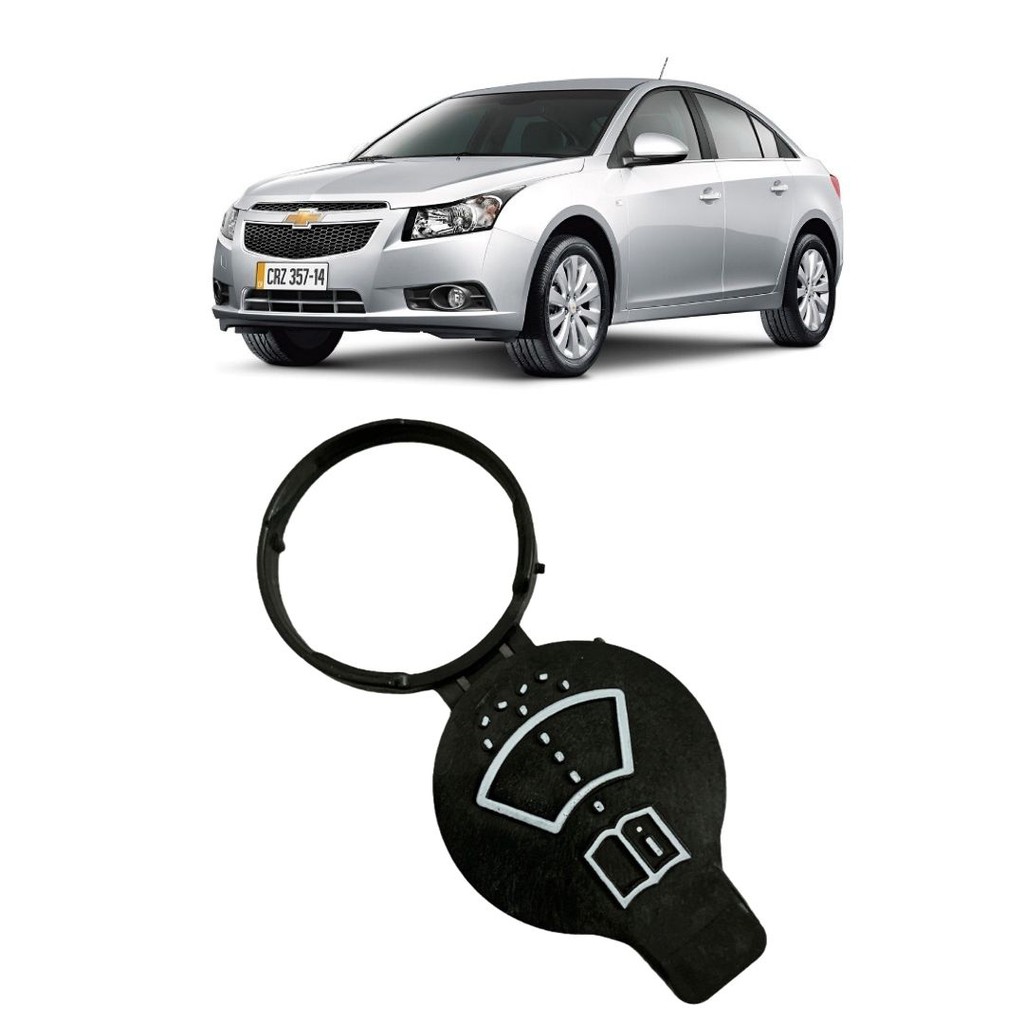 Tampa Reservatorio de Agua Cobalt Cruze Tracker Sonic Camaro Chevrolet Preta