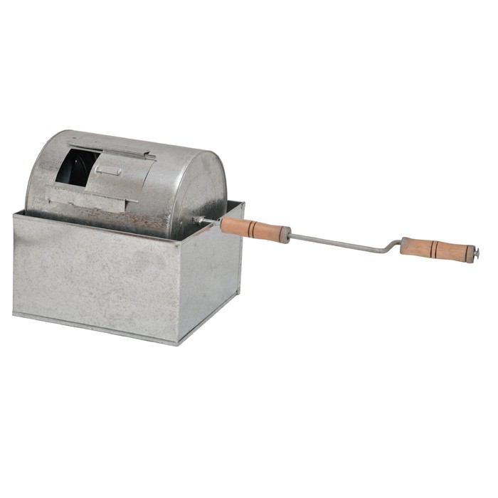 Torrador De Café 02 Litros Galvanizado Manual Promoção !
