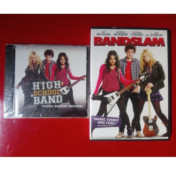 High School Band DVD + CD Trilha Sonora Disney com Vanessa Hudgens Novo