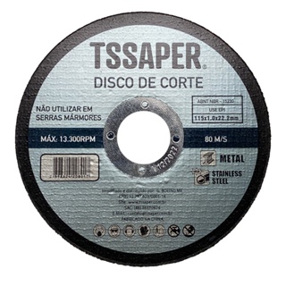 Pacote com 75pcs Disco de corte tamanho 115mm para esmerilhadeira em Oferta na Shopee
