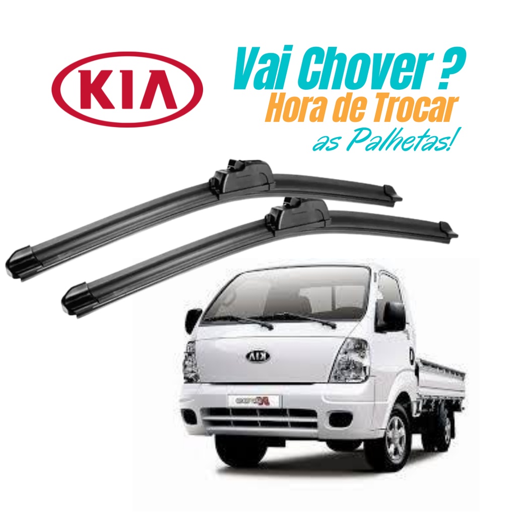 Par Palheta Limpador Parabrisa Kia K2500 2005 2006 2007 a 2019 em Oferta na Shopee
