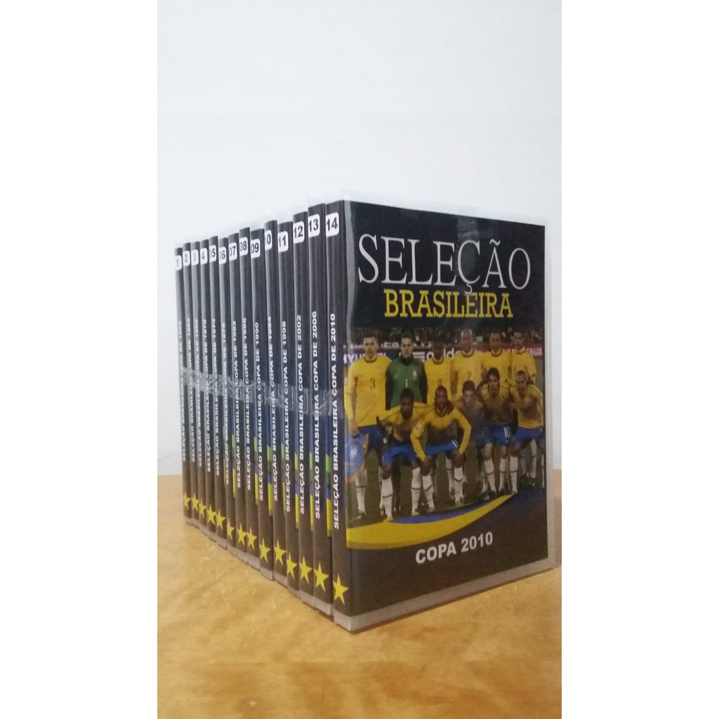 Seleção Brasileira Coleção Completa Contendo 70 Dvds