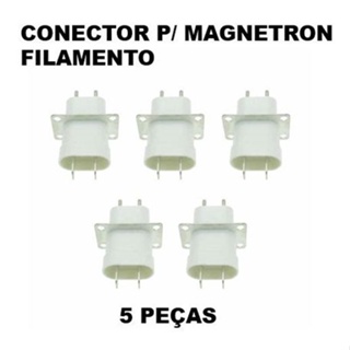 Kit Com 5 Unidades - Conector Filamento p/ Magnetron Microondas em Oferta na Shopee