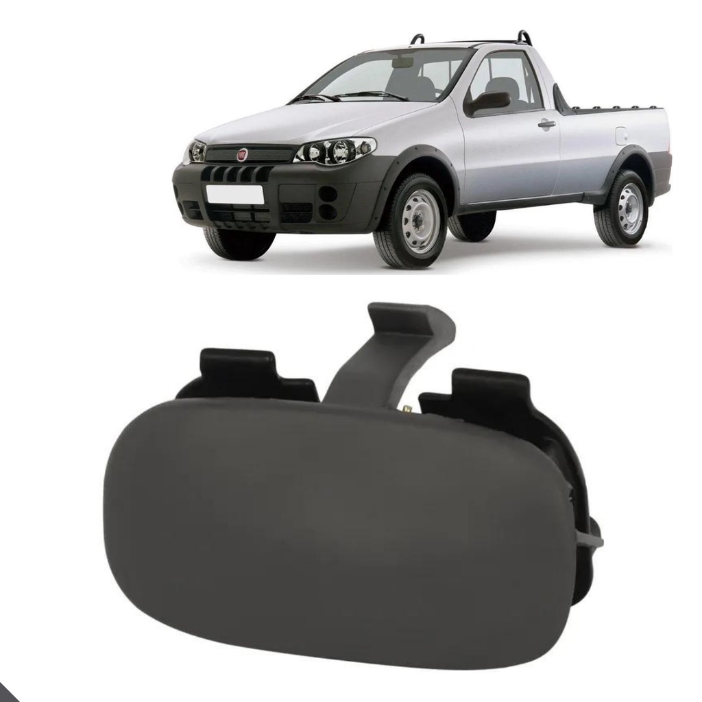 Fechadura Porta-Luvas Sem Chave Strada G1 1996 Até 2007 - Spare Parts and Accessories for Vehicles