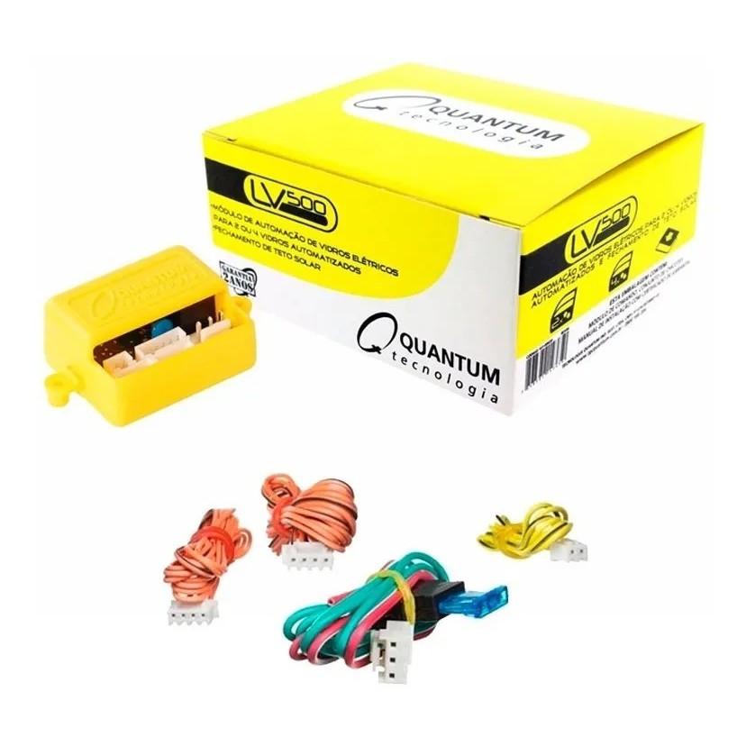 Modulo Vidro Eletrico Para Carro Universal 2 Ou 4 Portas Quantum LV500