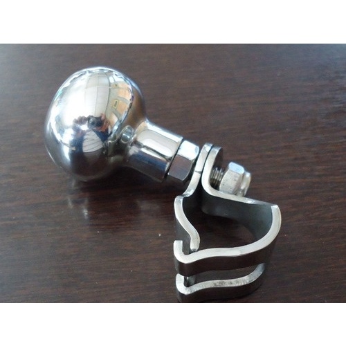 Manopla Manete Knob Inox Para volante de carros Barcos lanchas Caminhões