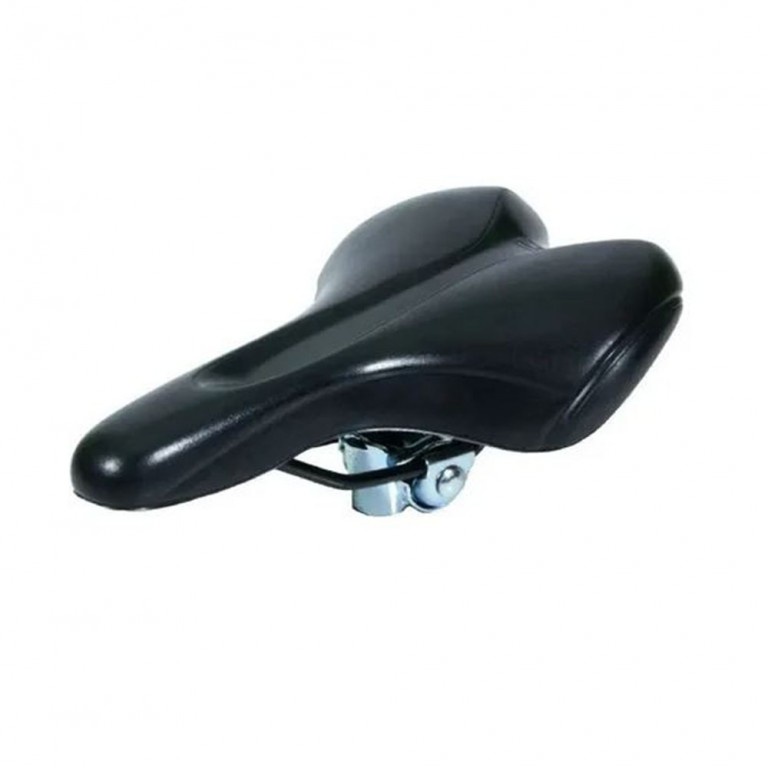 Banco Selim Selle Royal Premium Confortável Bike Bicicleta Mtb Preto Com Carrinho