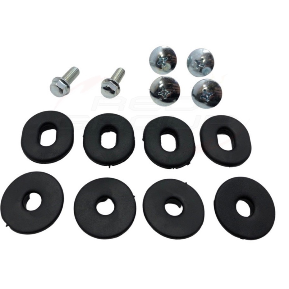 Kit Buchas + Parafusos Carenagem Nxr Bros 125