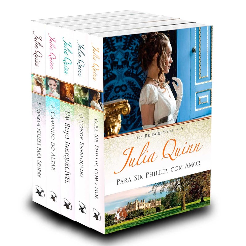 Kit Série Os Bridgertons - Livros 5, 6, 7, 8 e 9