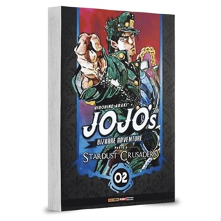 Mangá Jojo's Bizarre Adventure - 02 - Parte 03: Stardust Crusaders em Oferta na Shopee
