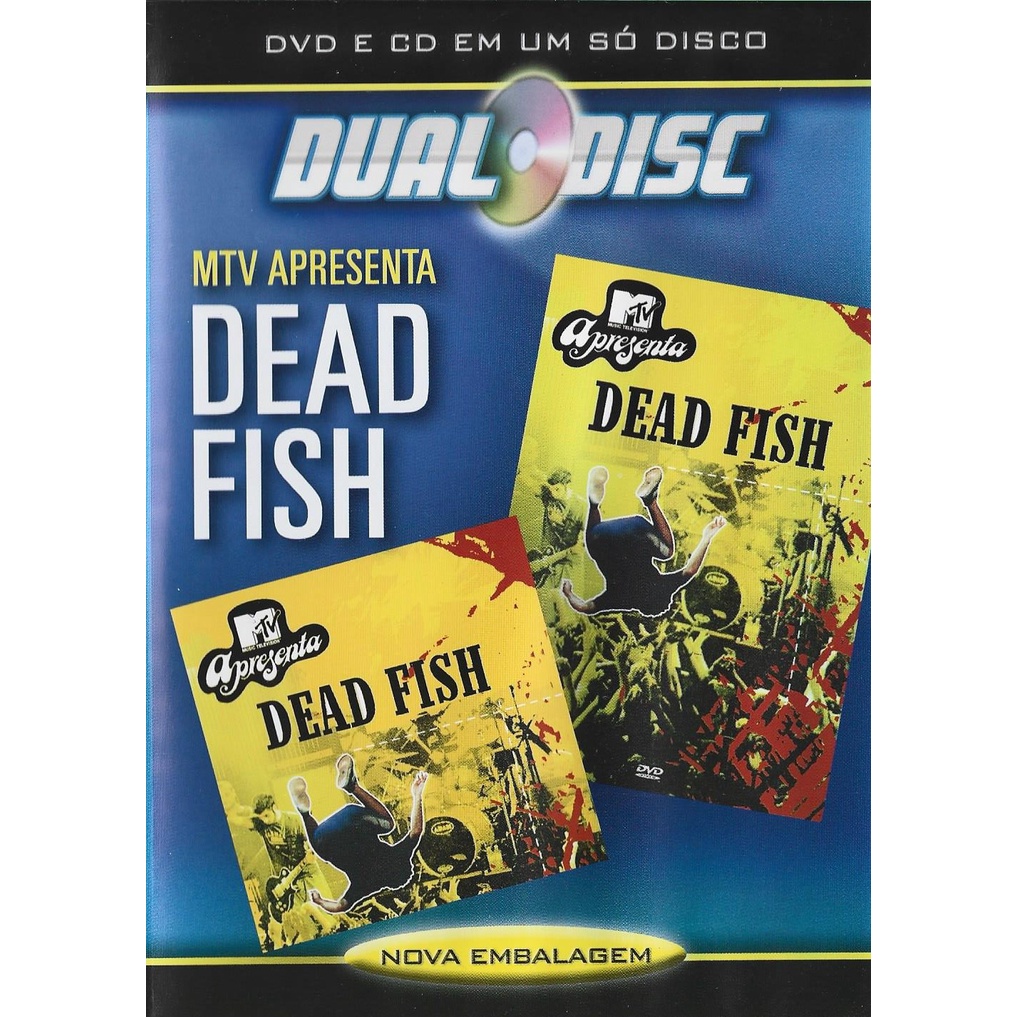 Dead Fish - Dvd e Cd Dual Disc MTV Apresenta - 2004 -