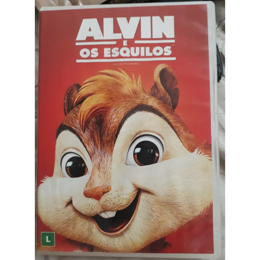 Lote Dvd Alvin E Os Esquilos Bonus disney Fox + Caillou Bom ser Criança