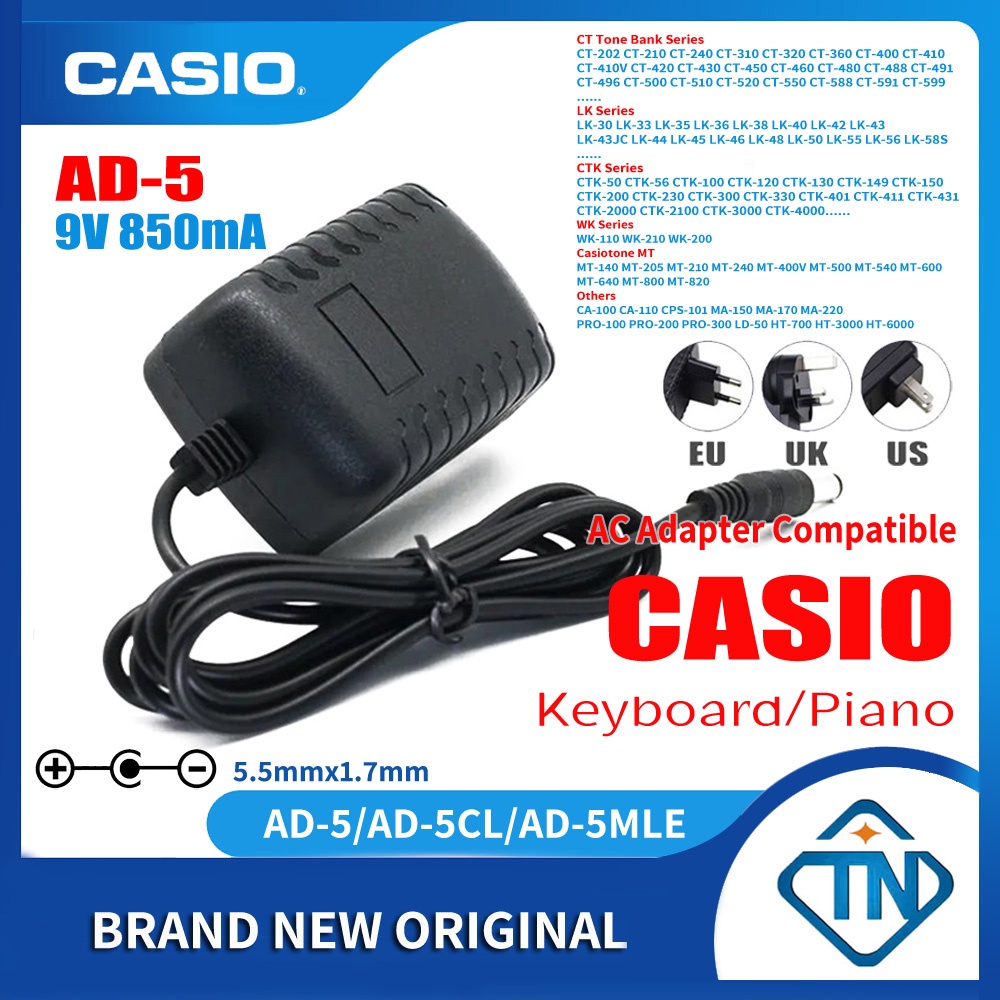 casio ctk 481 adapter