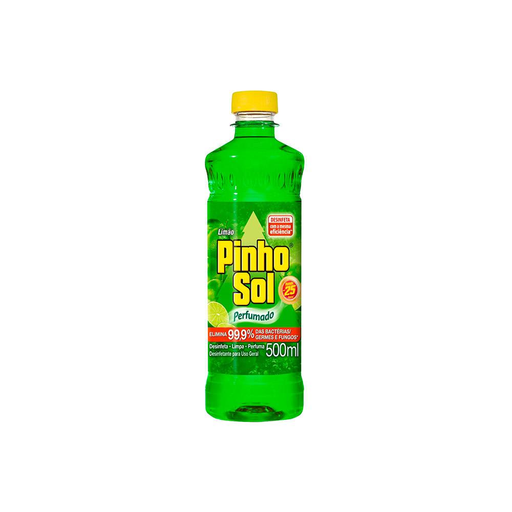 Desinfetante Pinho Sol Limão 500ml em Oferta na Shopee