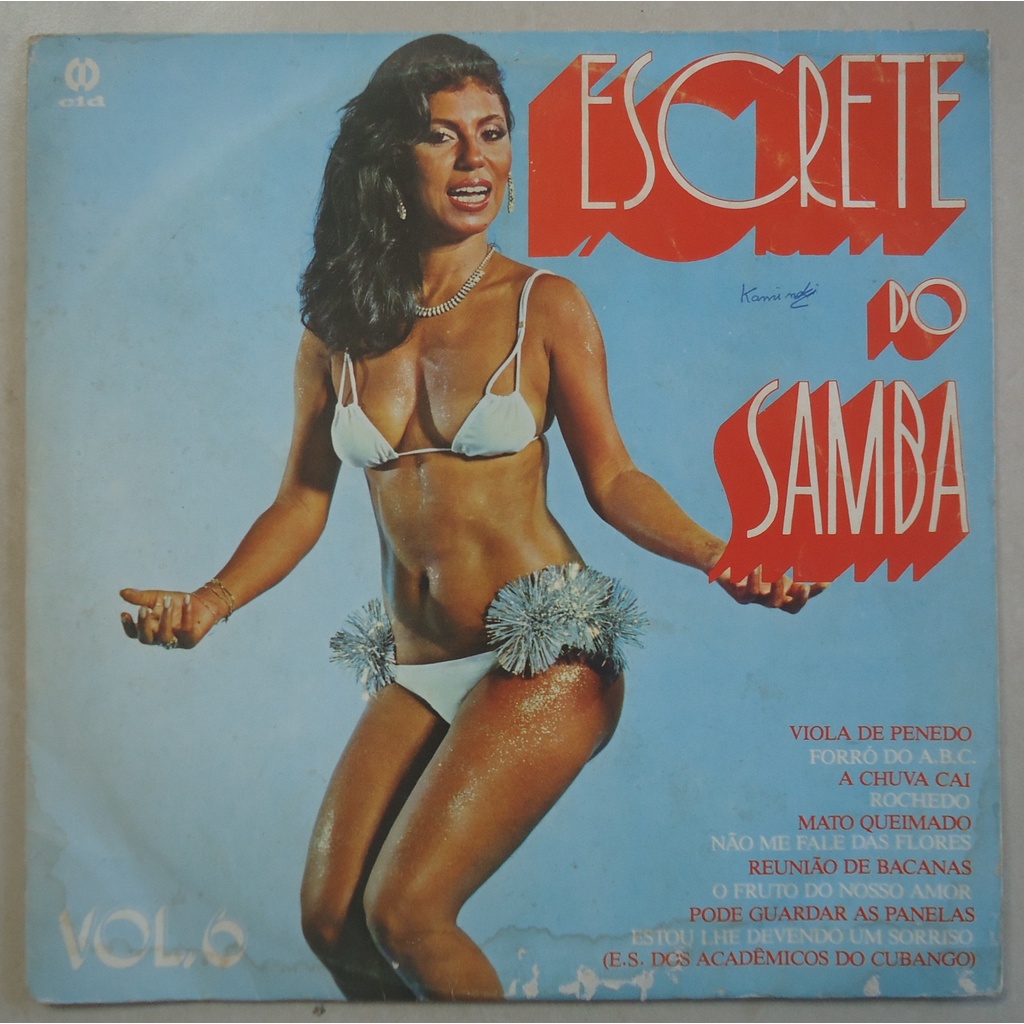 Lp Escrete Do Samba Vol 6 1980 Gravadora Cid, Disco de Vinil