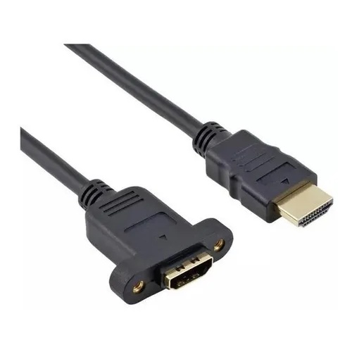 Cabo Extensor Hdmi Macho-femea Extensor Hdmi 30cm C/parafuso ws
