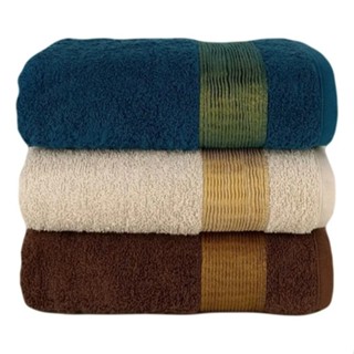 Kit 3 Toalha Banho - Super Qualidade - Gigante 81x160 Grossa 100% Algodão Tomie em Oferta na Shopee