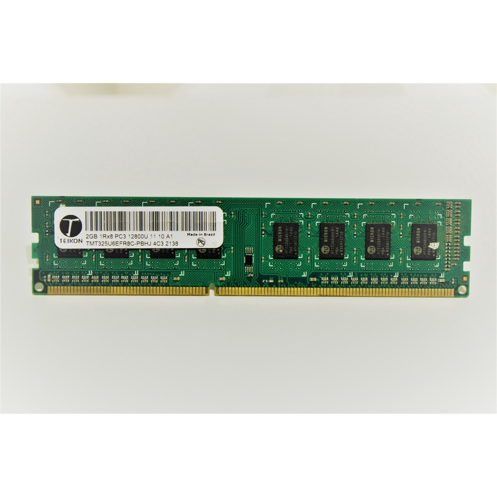 Memória 2GB DDR3 1Rx16 PC3-12800U