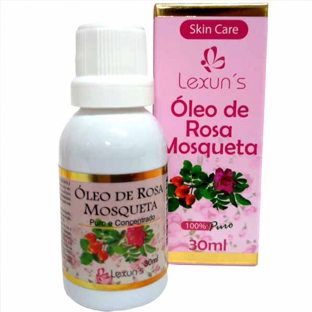 Óleo de Rosa Mosqueta 30ml - 100% PURO