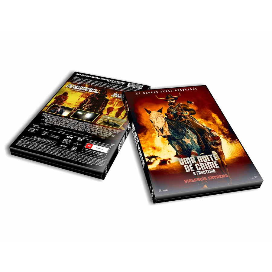 Dvd Uma Noite De Crime 5 A Fronteira (dublado e legendado)