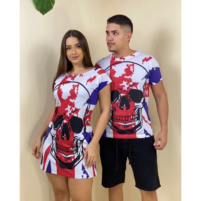 Conjunto Para Casal Rock | Shopee Brasil