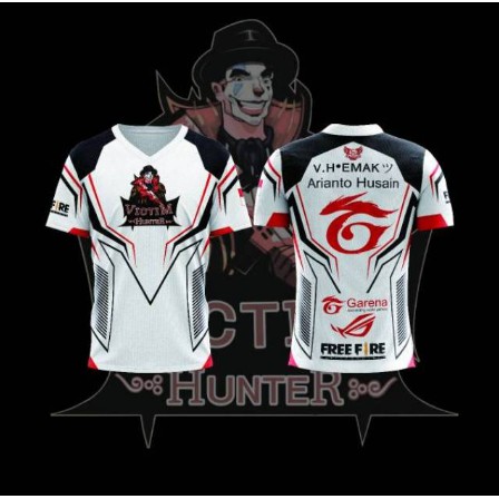 Camisa Personalizada Para Jogos freefire ff pubg mobile legend ml evos rrq 70