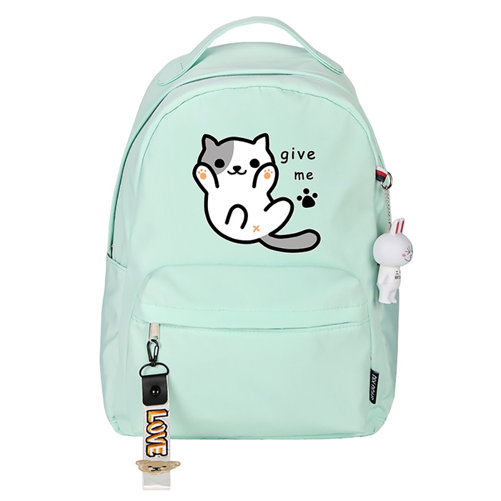Mochila Escolar Juvenil Reforçada Espaçosa Cat Teen Original - Baby & Kids Fashion