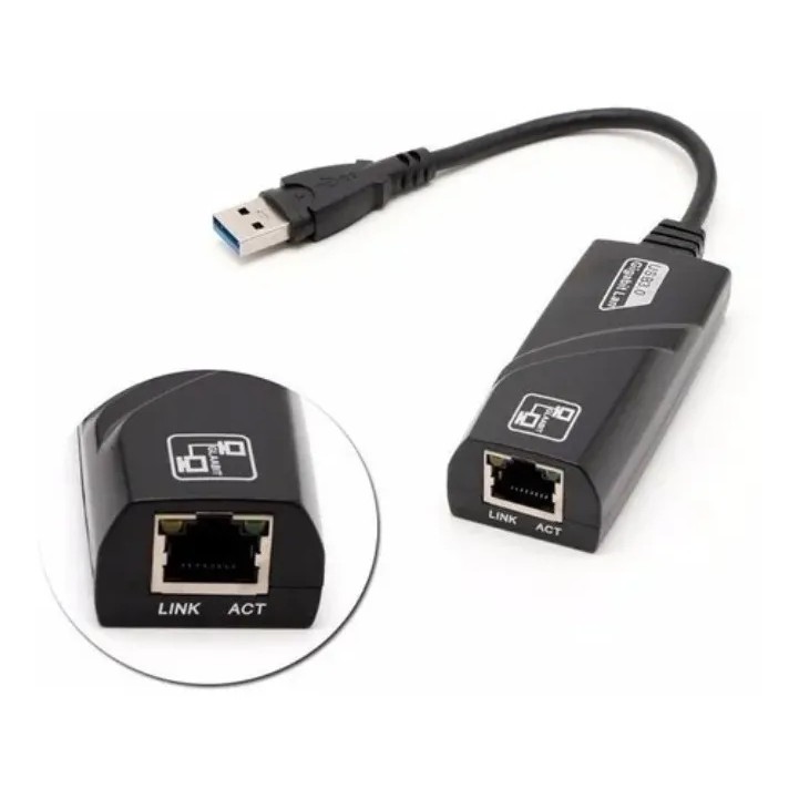 Adaptador Gigabit Lan Rede Usb 3.0 Ethernet 10/100/1000 Note