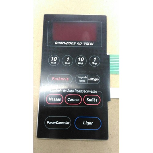 Membrana Teclado  Forno Microondas Panasonic Nn5555 Bh Jr NN 5555