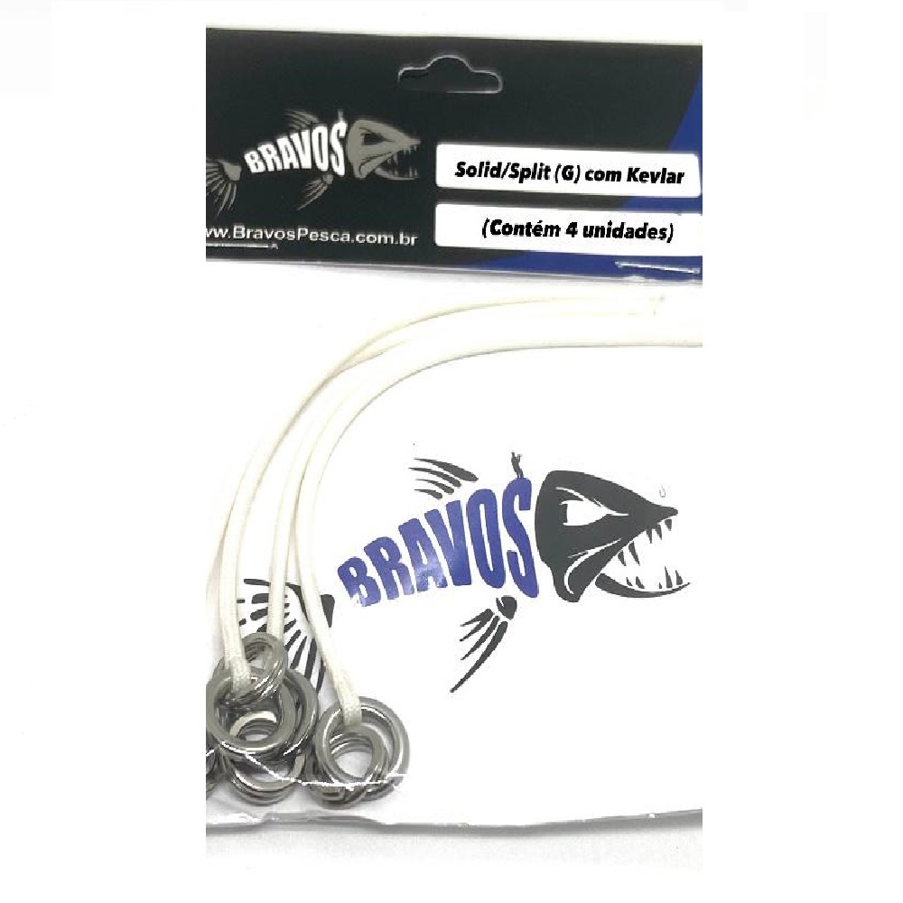 Solid Split G com Kevlar Branco - com 04 un.