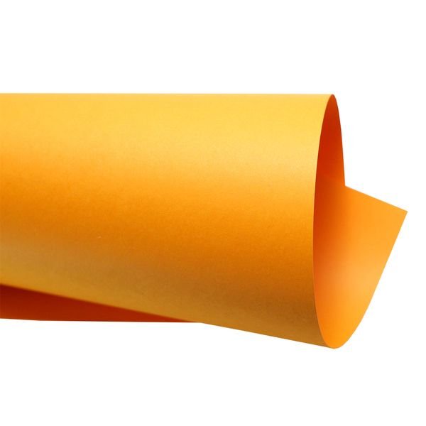 Color Plus 180g – Formato A4 Laranja Jamaica - 20 folhas