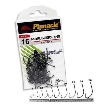 Anzol Pinnacle Maruseigo Black - Varias Medidas em Oferta na Shopee