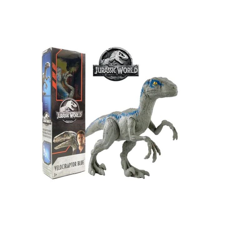 Jurassic World Dinossauro Velociraptor Blue Original Mattel Envio