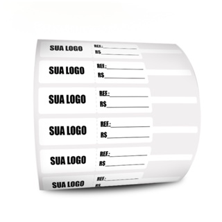 Etiqueta Otica Personalizada 95x12mm 500un em Oferta na Shopee