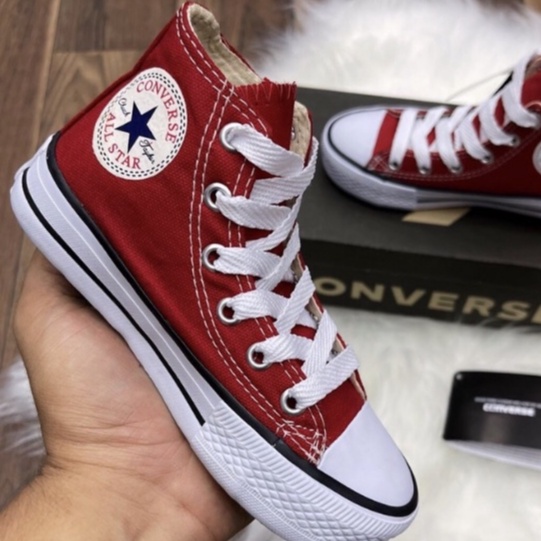 Tênis Converse All Star Cano Alto - Preto - Chuck Taylor - Botinha - Rock  Star