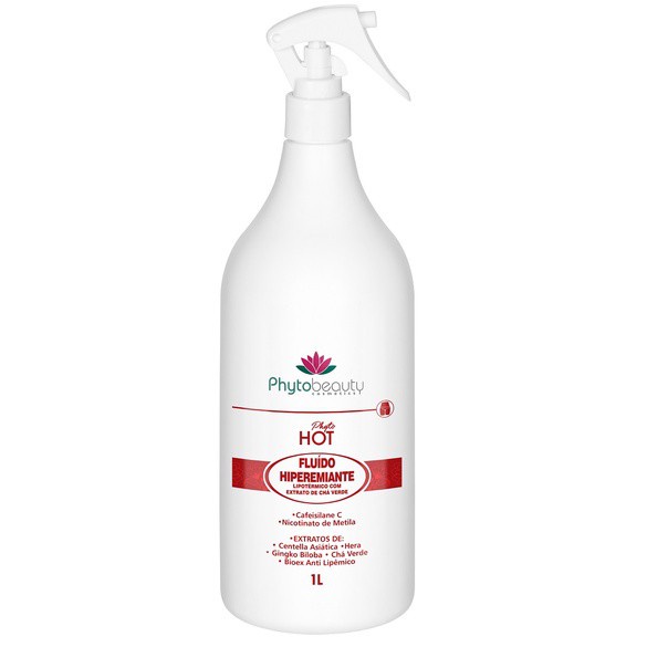 Fluido Hiperemiante Lipotérmico Phytobeauty 1l - Esquenta