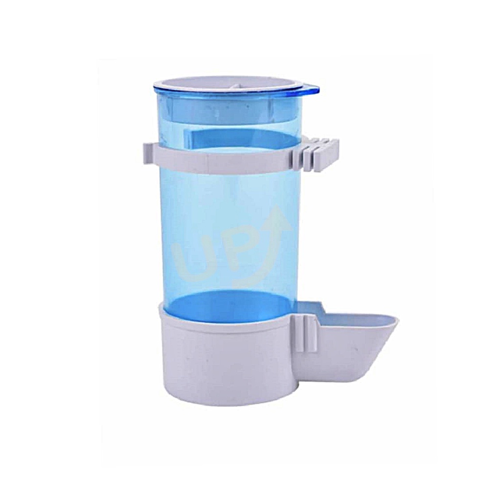 2 Comedouro Italiano Automático Plastico p/ Passaros e Aves Diversas - 220 ml Malha Larga — imagem 2 de 2