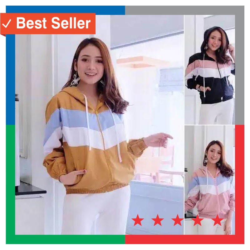 Mais Recente Modelo 2020 Barato Meriah Lumino Parachute Jacket Despo Atacado Malhat.Id